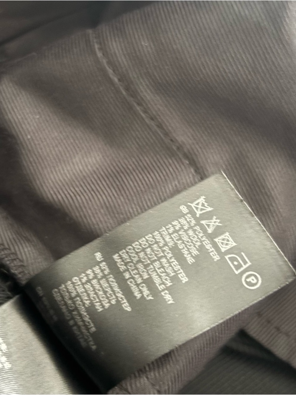 Reiss Women's Size 10 Black Naiya Tuxedo Trouser Pants - Picture 3 of 5